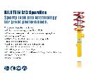 Set suspensie, arcuri elicoidale / amortizoare BILSTEIN Bil_028300</br>Piesa auto pentru Suspensie