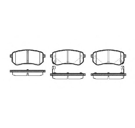 Set placute frana,frana disc ROADHOUSE 21135.02 Set placute frana,frana disc ROADHOUSE 21135.02