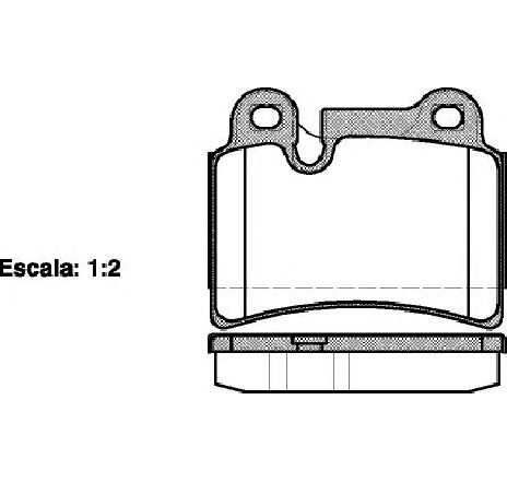 Set placute frana,frana disc ROADHOUSE 21240.00 Set placute frana,frana disc ROADHOUSE 21240.00