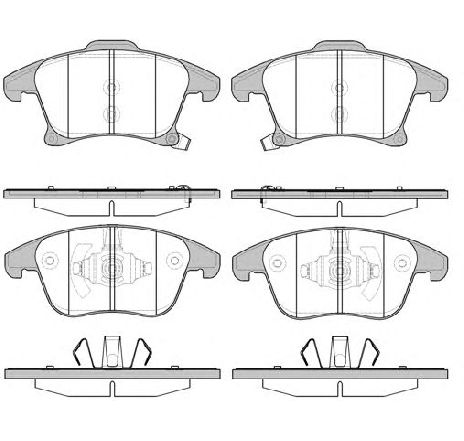Set placute frana,frana disc ROADHOUSE 21249.22 Set placute frana,frana disc ROADHOUSE 21249.22