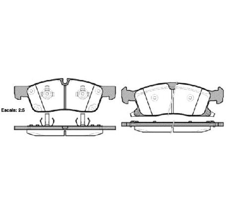 Set placute frana,frana disc ROADHOUSE 21430.02 Set placute frana,frana disc ROADHOUSE 21430.02