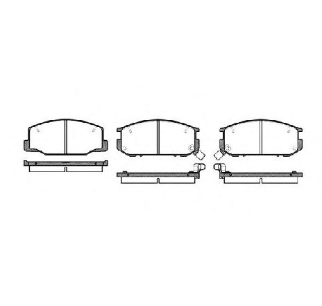 Set placute frana,frana disc ROADHOUSE 2152.12 Set placute frana,frana disc ROADHOUSE 2152.12
