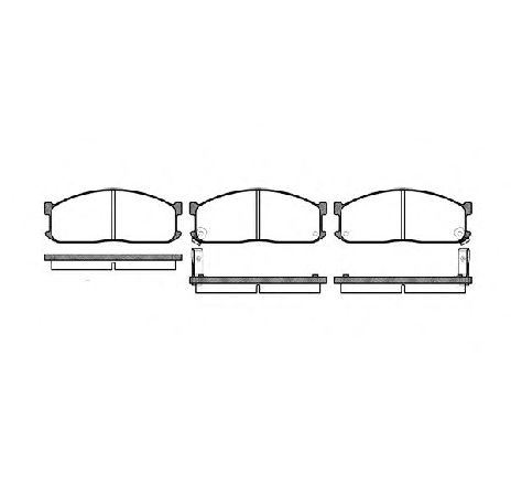 Set placute frana,frana disc ROADHOUSE 2244.02 Set placute frana,frana disc ROADHOUSE 2244.02