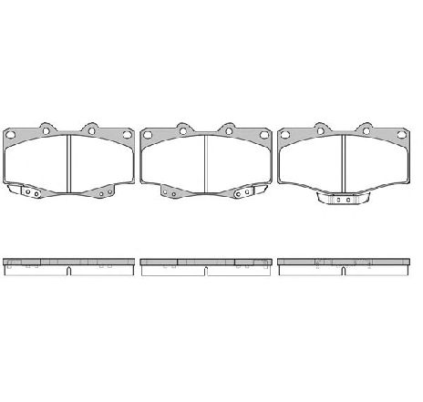 Set placute frana,frana disc ROADHOUSE 2315.04 Set placute frana,frana disc ROADHOUSE 2315.04