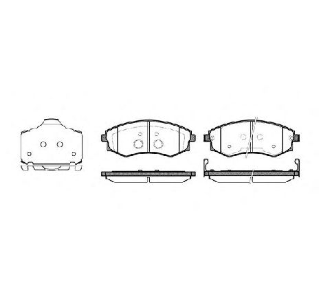 Set placute frana,frana disc ROADHOUSE 2318.03 Set placute frana,frana disc ROADHOUSE 2318.03