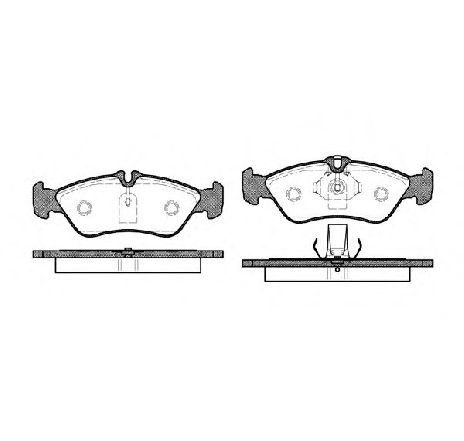Set placute frana,frana disc ROADHOUSE 2580.00 Set placute frana,frana disc ROADHOUSE 2580.00