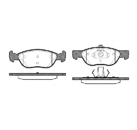 Set placute frana,frana disc ROADHOUSE 2587.00</br>Piesa auto pentru Frana disc Set placute frana,frana disc ROADHOUSE 2587.00</br>Piesa auto pentru Frana disc