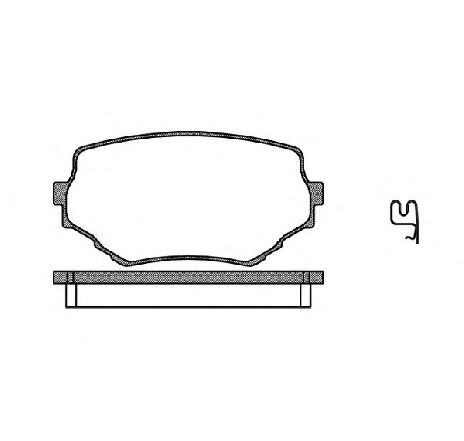 Set placute frana,frana disc ROADHOUSE 2594.02 Set placute frana,frana disc ROADHOUSE 2594.02