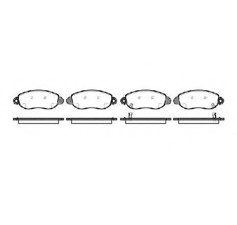 Set placute frana,frana disc ROADHOUSE 2772.02 Set placute frana,frana disc ROADHOUSE 2772.02