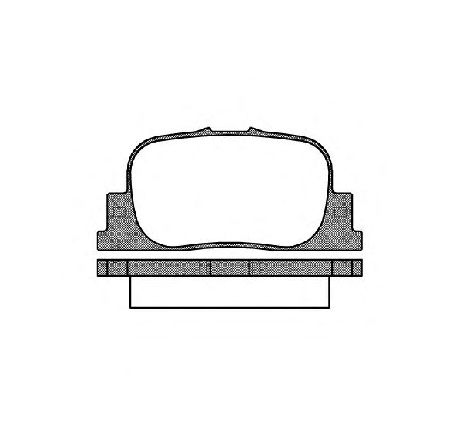 Set placute frana,frana disc ROADHOUSE 2801.00 Set placute frana,frana disc ROADHOUSE 2801.00