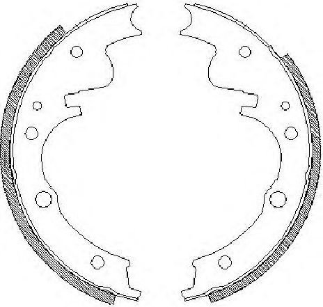 Set saboti frana ROADHOUSE 4104.00</br>Piesa auto pentru Frana tambur Set saboti frana ROADHOUSE 4104.00</br>Piesa auto pentru Frana tambur