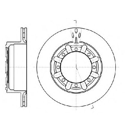 Disc frana ROADHOUSE 61170.10</br>Piesa auto pentru Frana disc Disc frana ROADHOUSE 61170.10</br>Piesa auto pentru Frana disc