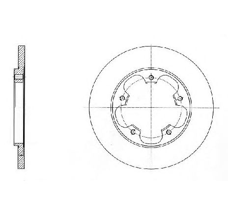 Disc frana ROADHOUSE 61567.00 Disc frana ROADHOUSE 61567.00