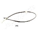 Cablu, frana de parcare JAPANPARTS BC-216</br>Piesa auto pentru Sistem de franare