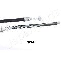 Cablu, frana de parcare JAPANPARTS BC-574L</br>Piesa auto pentru Sistem de franare