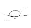 Cablu, frana de parcare JAPANPARTS BC-812 Cablu, frana de parcare JAPANPARTS BC-812