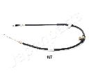 Cablu, frana de parcare JAPANPARTS BC-H17