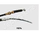 Cablu, frana de parcare JAPANPARTS BC-H23L