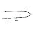 Cablu, frana de parcare JAPANPARTS BC-K11