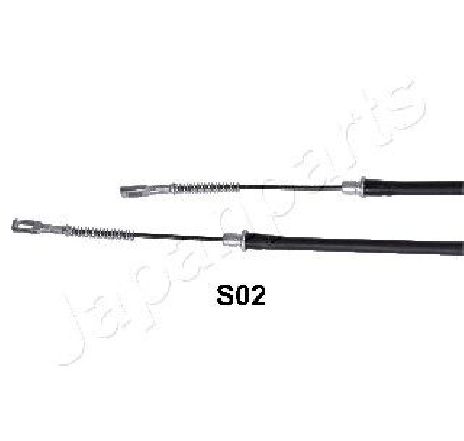 Cablu, frana de parcare JAPANPARTS BC-S02</br>Piesa auto pentru Sistem de franare Cablu, frana de parcare JAPANPARTS BC-S02</br>Piesa auto pentru Sistem de franare