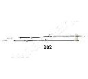 Cablu, frana de parcare JAPANPARTS BC-S02</br>Piesa auto pentru Sistem de franare Cablu, frana de parcare JAPANPARTS BC-S02</br>Piesa auto pentru Sistem de franare