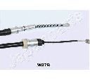 Cablu, frana de parcare JAPANPARTS BC-W07R</br>Piesa auto pentru Sistem de franare
