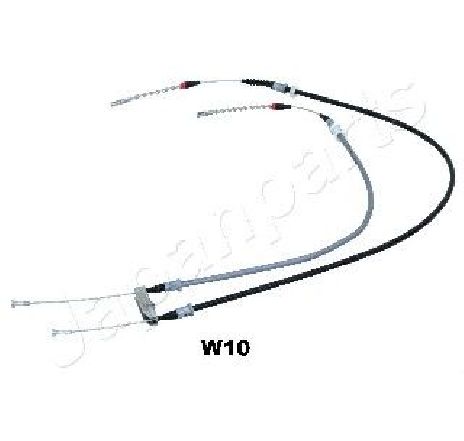 Cablu, frana de parcare JAPANPARTS BC-W10</br>Piesa auto pentru Sistem de franare Cablu, frana de parcare JAPANPARTS BC-W10</br>Piesa auto pentru Sistem de franare