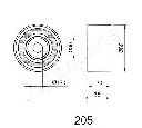 Mecanism tensionare, curea distributie JAPANPARTS BE-205