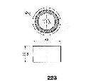 Mecanism tensionare, curea distributie JAPANPARTS BE-223