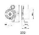 Mecanism tensionare, curea distributie JAPANPARTS BE-232