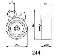 Mecanism tensionare, curea distributie JAPANPARTS BE-244