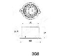 Mecanism tensionare, curea distributie JAPANPARTS BE-308