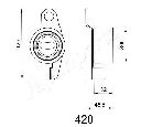 Mecanism tensionare, curea distributie JAPANPARTS BE-420