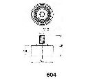 Mecanism tensionare, curea distributie JAPANPARTS BE-604