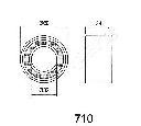 Mecanism tensionare, curea distributie JAPANPARTS BE-710</br>Piesa auto pentru Curea transmisie cu caneluri/ Set