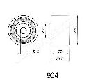Mecanism tensionare, curea distributie JAPANPARTS BE-904