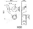 Mecanism tensionare, curea distributie JAPANPARTS BE-H30</br>Piesa auto pentru Curea transmisie cu caneluri/ Set
