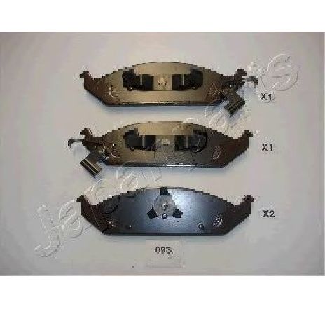 Set placute frana,frana disc JAPANPARTS PA-093AF</br>Piesa auto pentru Frana disc Set placute frana,frana disc JAPANPARTS PA-093AF</br>Piesa auto pentru Frana disc
