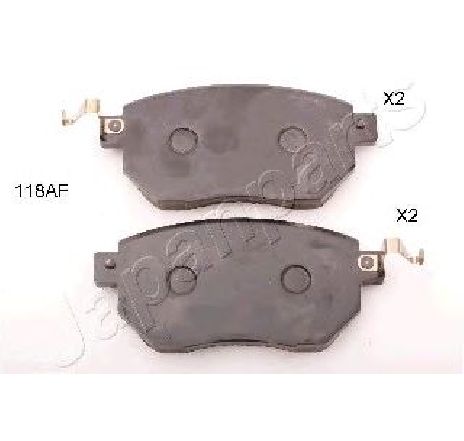 Set placute frana,frana disc JAPANPARTS PA-118AF</br>Piesa auto pentru Frana disc Set placute frana,frana disc JAPANPARTS PA-118AF</br>Piesa auto pentru Frana disc