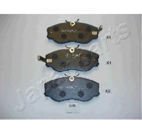 Set placute frana,frana disc JAPANPARTS PA-140AF Set placute frana,frana disc JAPANPARTS PA-140AF