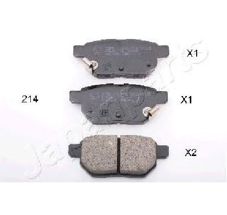 Set placute frana,frana disc JAPANPARTS PP-214AF</br>Piesa auto pentru Frana disc Set placute frana,frana disc JAPANPARTS PP-214AF</br>Piesa auto pentru Frana disc
