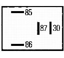 Releu, curent alimentare; Releu, pompa combustibil; Releu multifunctional HELLA 4RA 007 813-011</br>Piesa auto pentru Categorii