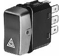 Comutator ,lumini de avarie HELLA 6HH 004 175-021</br>Piesa auto pentru Intrerupatoare / Relee / Control