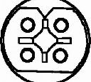 Sonda Lambda HELLA 6PA 009 166-461
