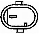 Senzor,nivel ulei motor HELLA 6PR 008 891-011