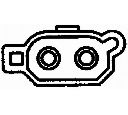 Senzor,temperatura lichid de racire HELLA 6PT 009 107-281</br>Piesa auto pentru Indicatoare