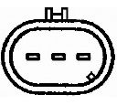 Senzor,pozitie ax cu came HELLA 6PU 009 121-331