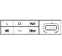 Senzor,pozitie ax cu came HELLA 6PU 009 121-871</br>Piesa auto pentru Pregatire amestec