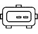Senzor,viteza/turatie; senzor,odometru HELLA 6PU 009 161-001