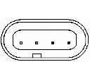 Senzor,turatie roata HELLA 6PU 010 039-011</br>Piesa auto pentru Electrice